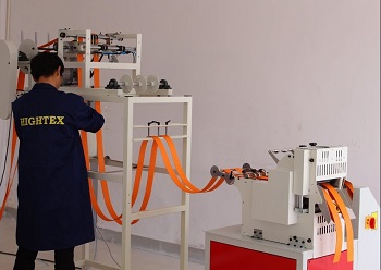 Máquina automática de corte para cintas de amarre(caliente)